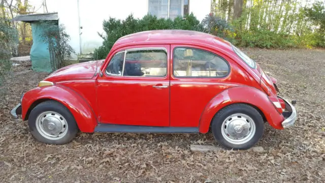 1970 volkswagen beetle, original motor, owned since 1976