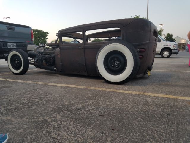 1928 model ford a, rat rod, military tribute