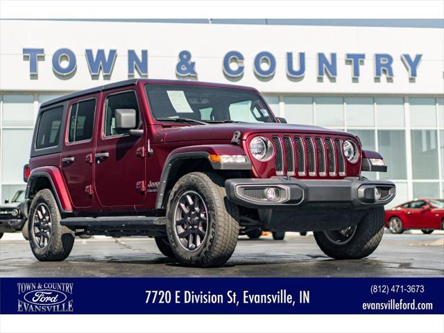 2021 jeep wrangler unlimited 80th anniversary 4x4