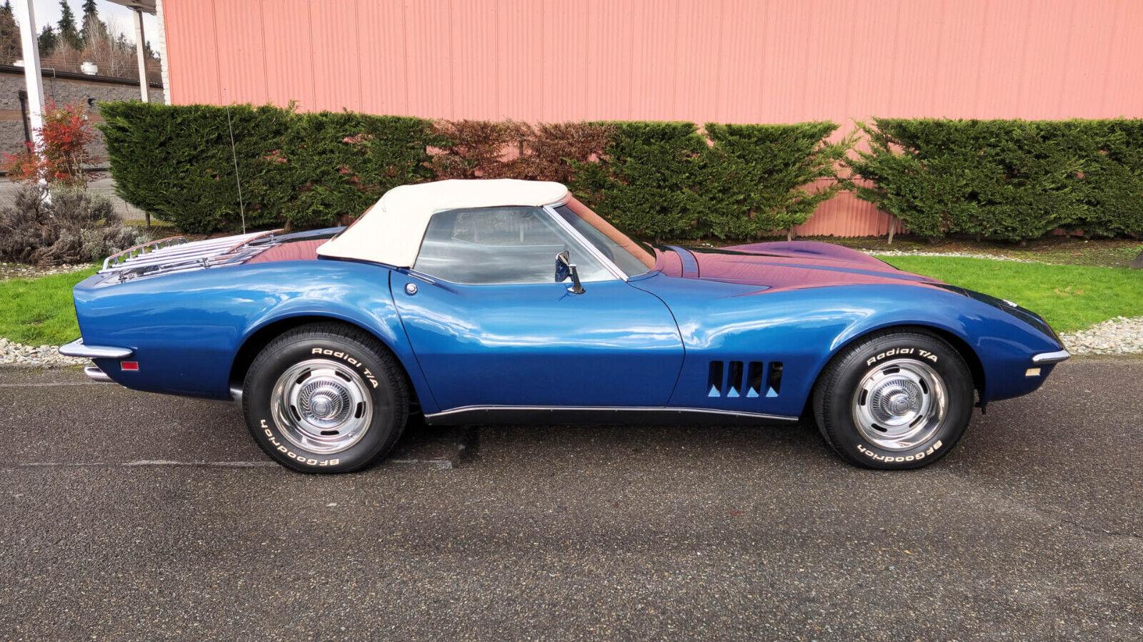 1968 chevrolet corvette roadster 327 ci 300 hp