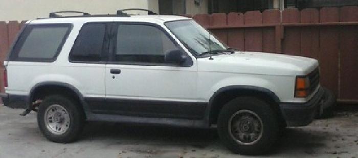 obo 1994 ford explorer 2-door sport 5-speed in visalia, ca