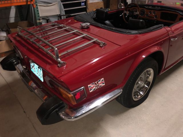 truimph tr6 1976 restore 85%