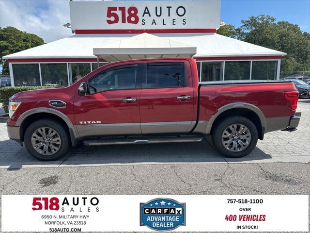 2017 nissan titan platinum reserve