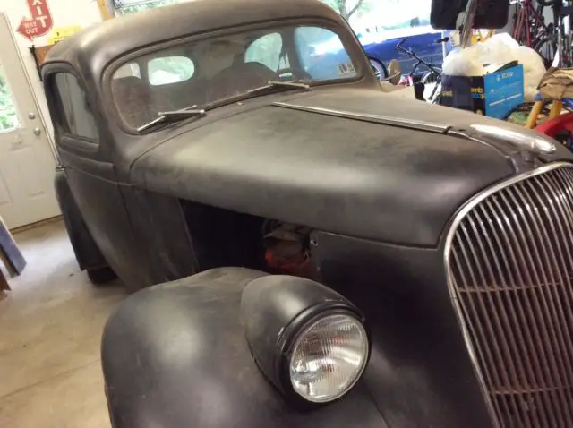 1937 plymouth 2-dr sedan 2 door hot rat rod sbc scta
