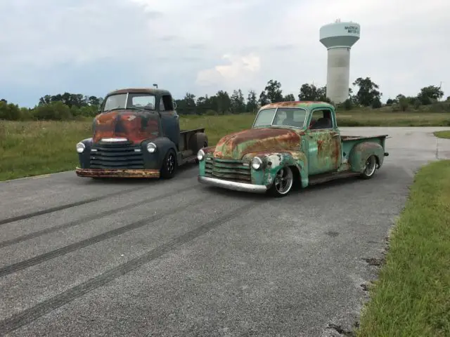 1950 chevrolet pickup 3100 shop truck patina ratrod modern chassis ls5.3 auto