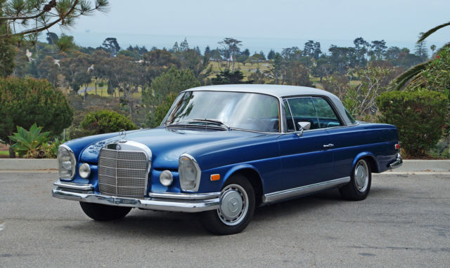 1966 mercedes-benz 250se coupe: beautiful, mechanically strong & entirely solid