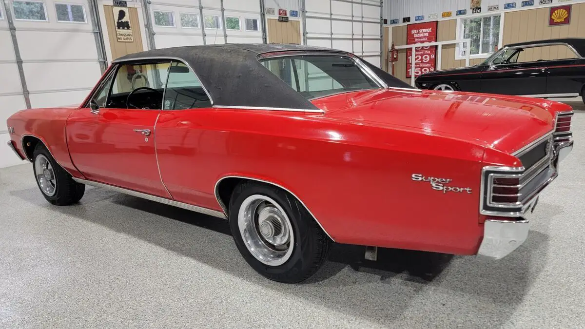 1967 chevrolet chevelle ss 396 automatic numbers matching