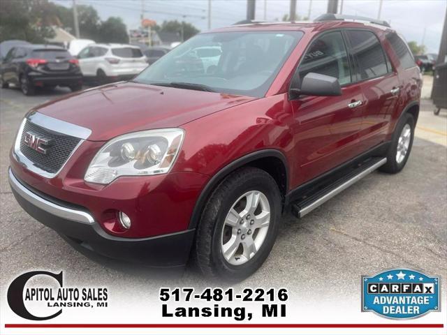 2010 gmc acadia sle sport utility 4d
