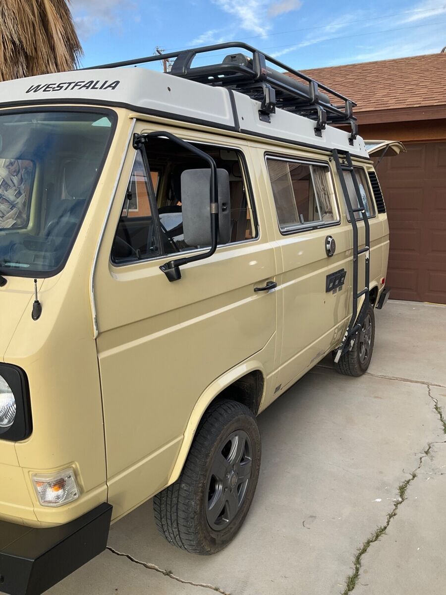 1982 volkswagen westfalia syncro 4x4 subaru 2.5l, audi disc, full camper clean