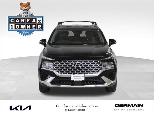 2022 hyundai santa fe hev blue