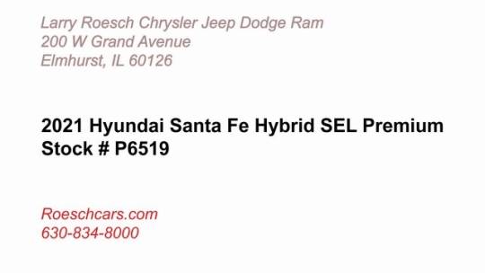 2021 hyundai santa fe hybrid sel premium hev