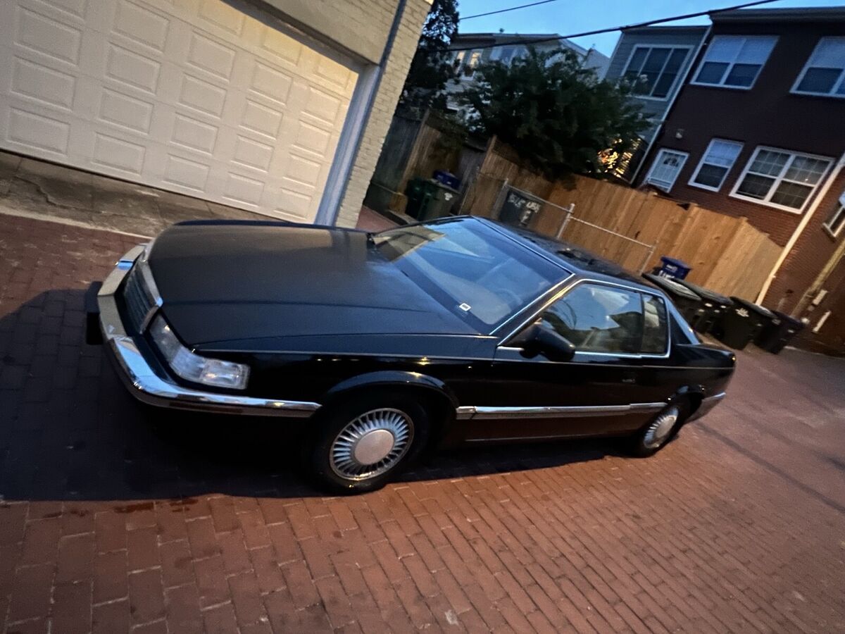 1992 cadillac eldorado coupe black