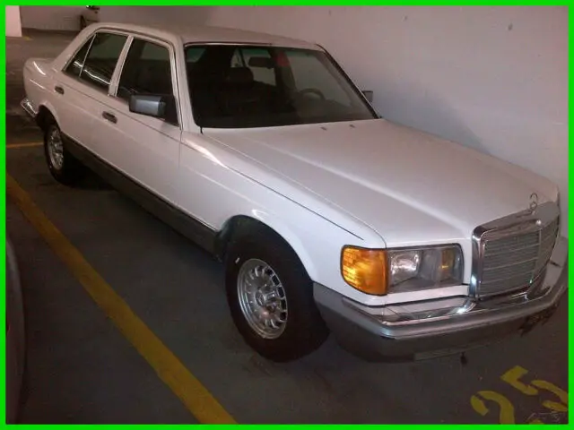 1981 mercedes-benz s class 3l diesel engine 4-speed auto rwd 60k original miles