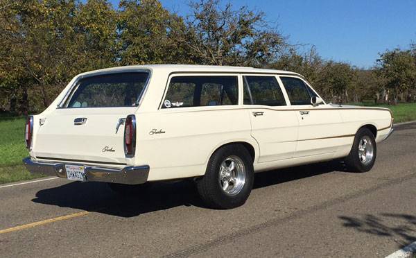 1968 ford fairlane station wagon, surf wagon, beach cruiser