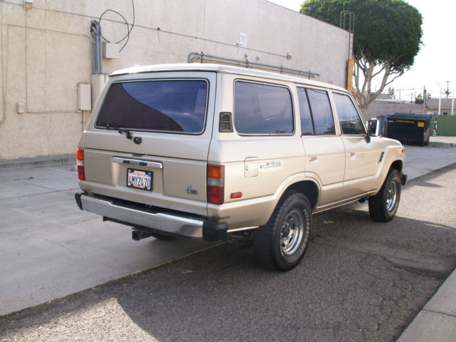 1989 toyota land cruiser 4x4 rare very low miles barn yard find collectors