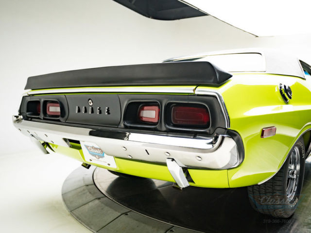 1973 dodge challenger 440 v8 automatic coupe sassy grass