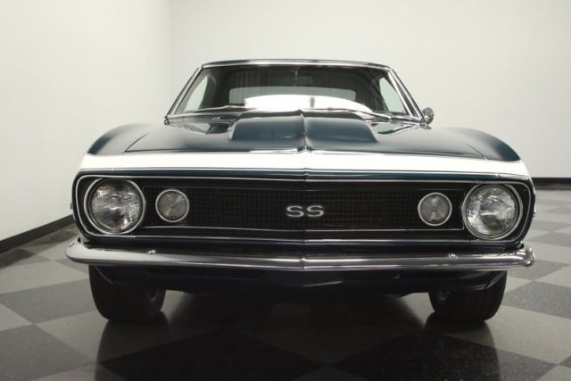 1967 chevrolet camaro 46490 miles poseidon green coupe 350 v8 4 speed automatic