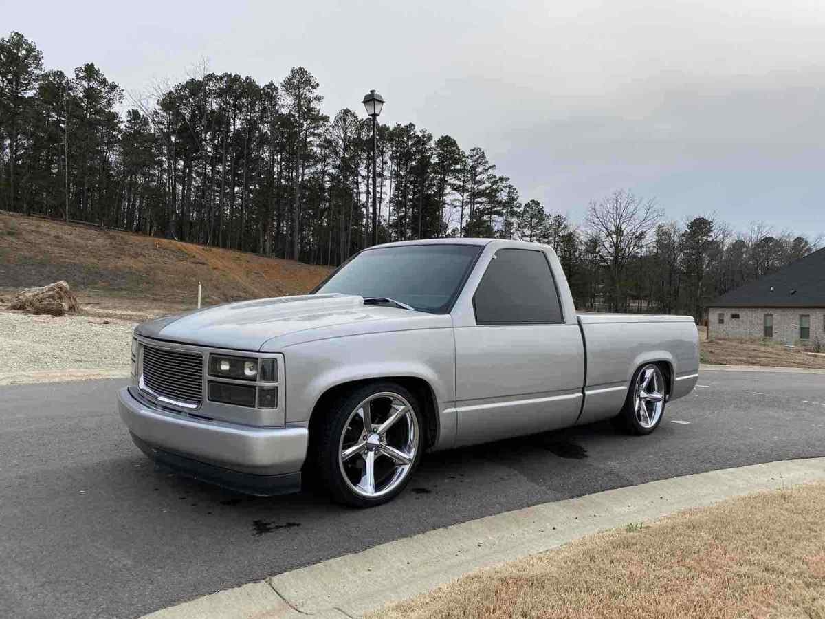 1991 chevrolet c1500 pickup grey rwd automatic c1500