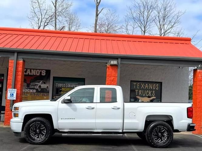 2015 chevrolet silverado 1500 double cab work truck pickup 4d 6 1/2 ft in cumming, georgia