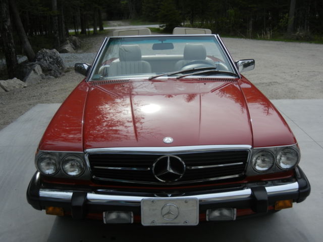1989 mercedes-benz 560sl convertible 2-door 5.6l
