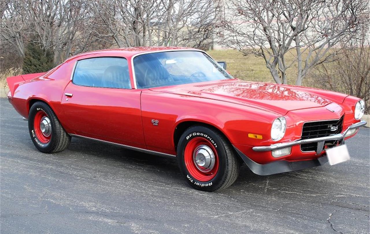1972 chevrolet camaro ss