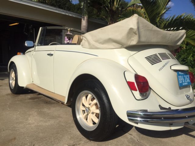 1971 volkswagen vw super beetle karmann convertible- beautiful/turn key