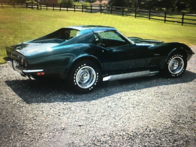 rare first 1st day production 1972 corvette 4 speed coupe low option 72 t top