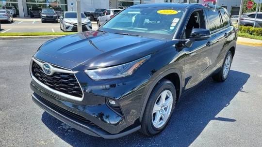 2021 toyota highlander hybrid le