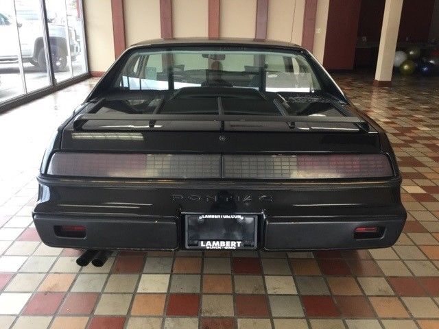 1985 pontiac fiero 70246 miles black 2d coupe 2.5l i4 fi 5-speed