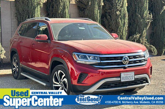 2021 volkswagen atlas 3.6l sel premium