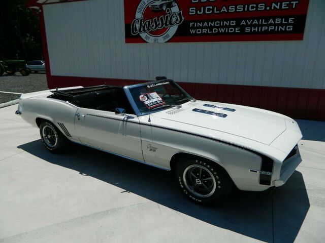 1969 chevrolet camaro super sport convertible big block 396 375hp m22 4-spd