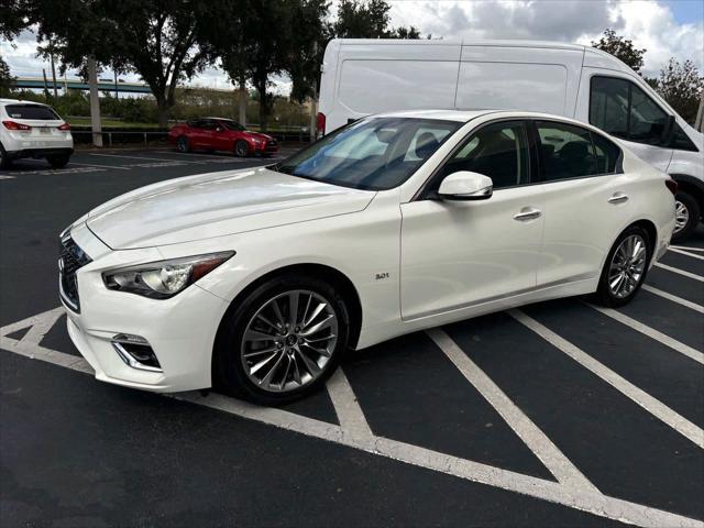 2018 infiniti q50 3.0t luxe