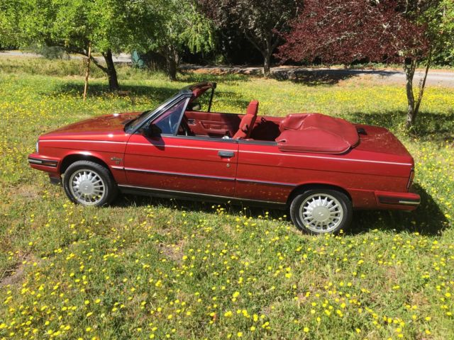 1986 renault "alliance" dl 1.7 convertible, ac, am/fm, great original condition