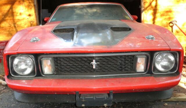 1973 mach 1 mustang - excellent barn find