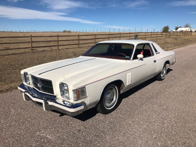 1979 chrysler 300 cordoba survivor 61k miles lil red express e58 police engine