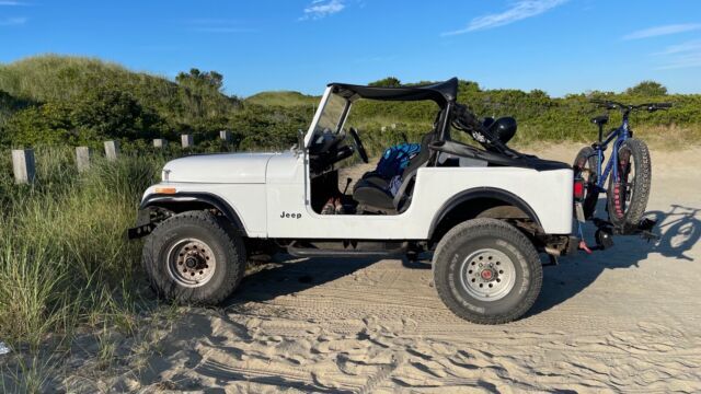 1982 jeep cj suv white 4wd automatic cj7