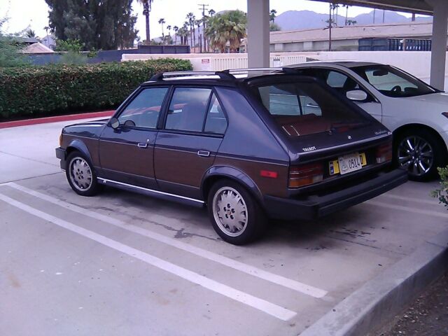 1989 dodge omni america. rare to find in this condition