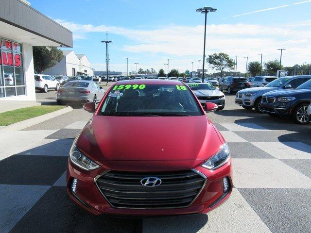 used 2018 hyundai elantra limited sedan wilmington, nc 28405 for sale in wilmington, north carolina