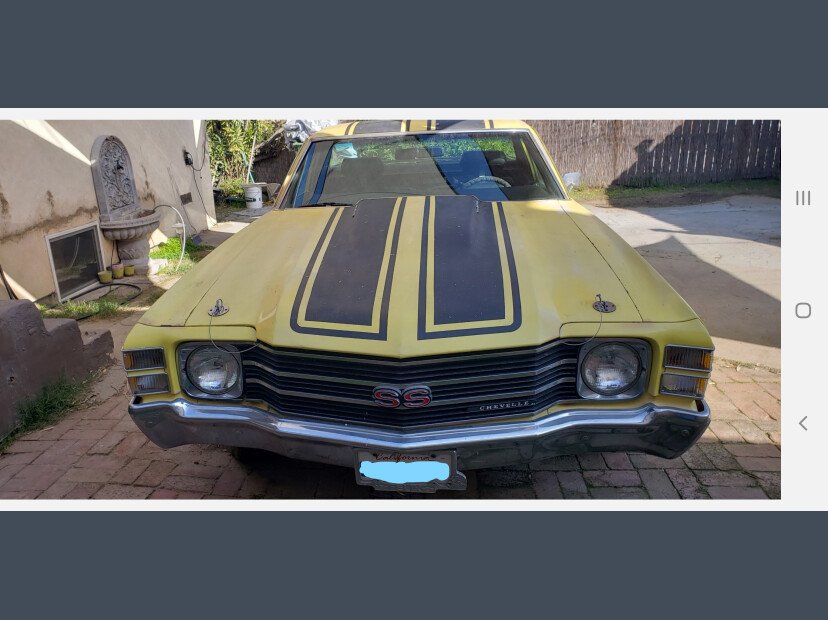 1972 chevrolet el camino ss