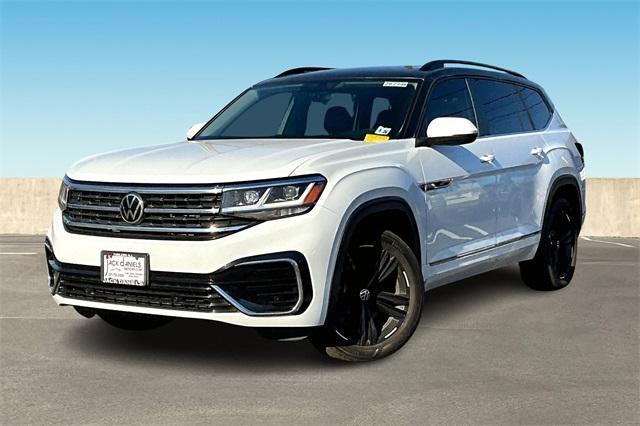 2021 volkswagen atlas 3.6 v6 se w/ technology r-line
