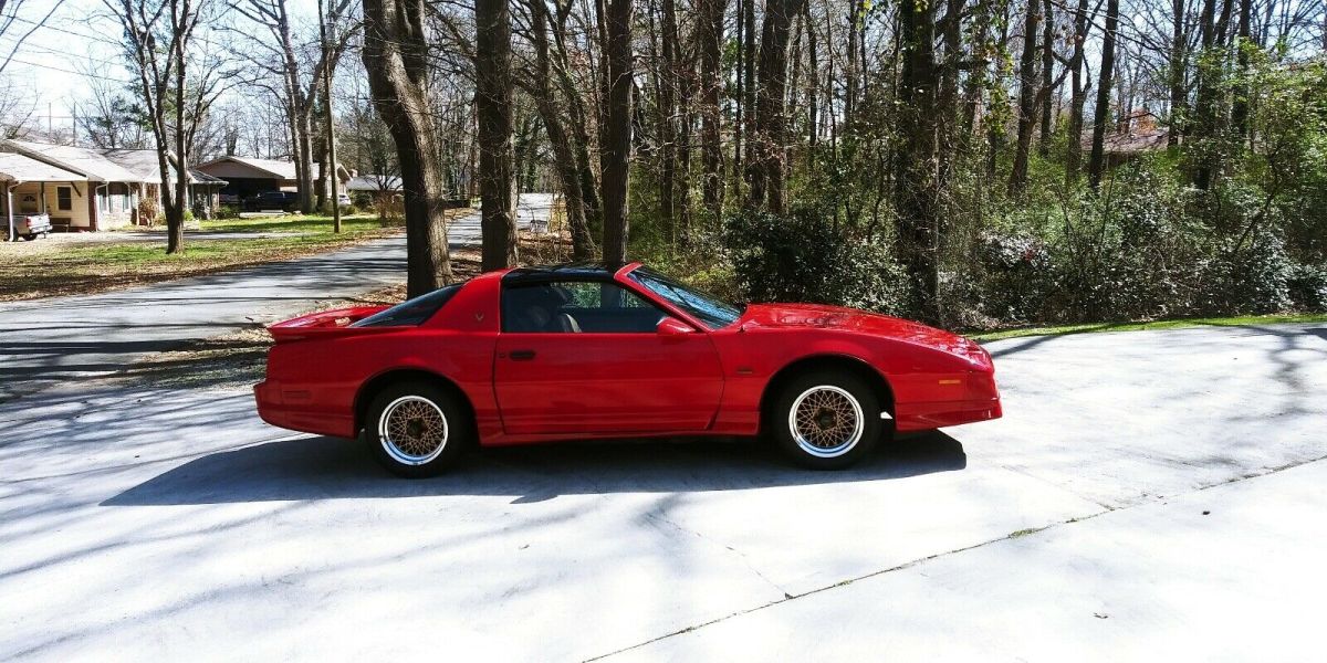 1989 pontiac firebird coupe red rwd automatic trans am