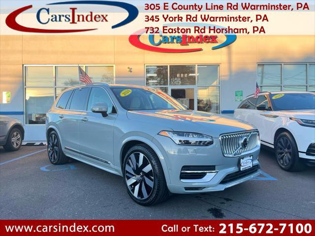 2024 volvo xc90 recharge plug-in hybrid t8 ultimate bright theme 7-seater