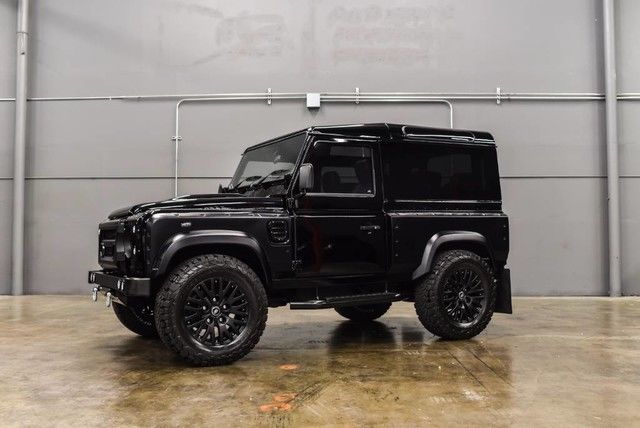 1987 land rover defender 90 fully restored kahn widebody w/300 tdi
