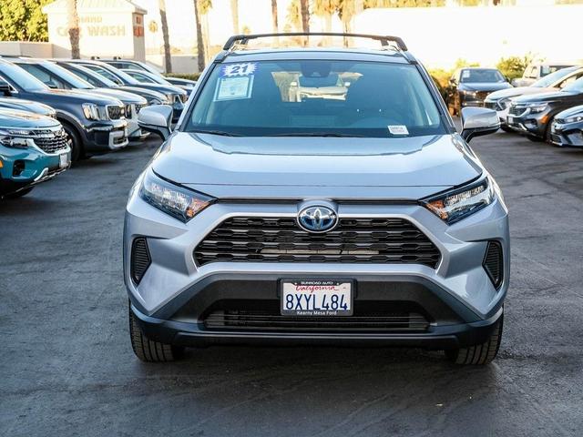 2021 toyota rav4 hybrid le