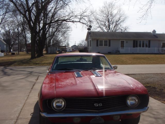 1969 camaro ss z28 original street rod collector project car barn find 67 68 70