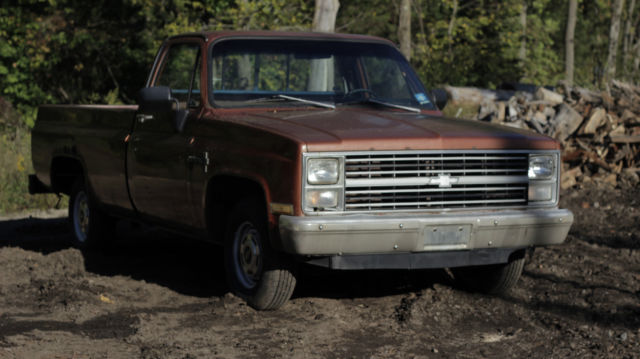 1983 chevrolet c10 custom standard cab pickup 2-door 4.1l