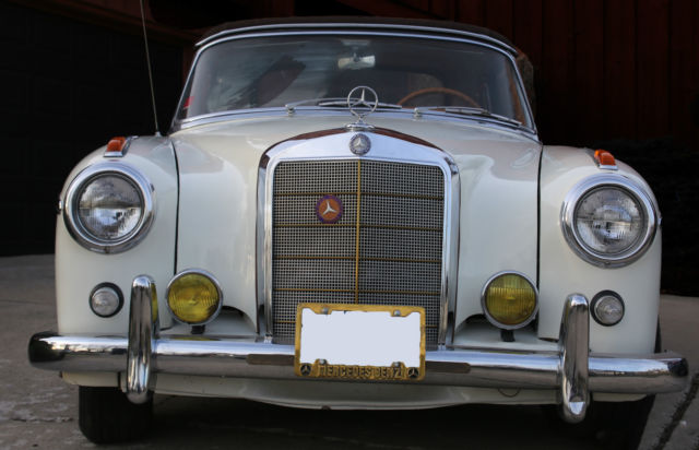 1959 mercedes benz 220s cabriolet convertible
