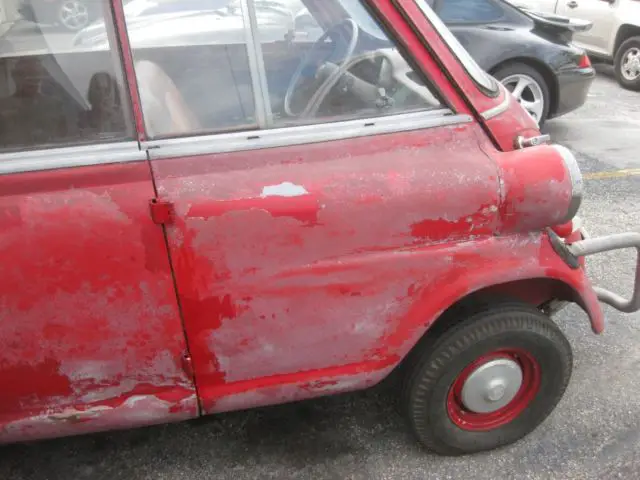 1959 bmw 600 project car, runs and rolls