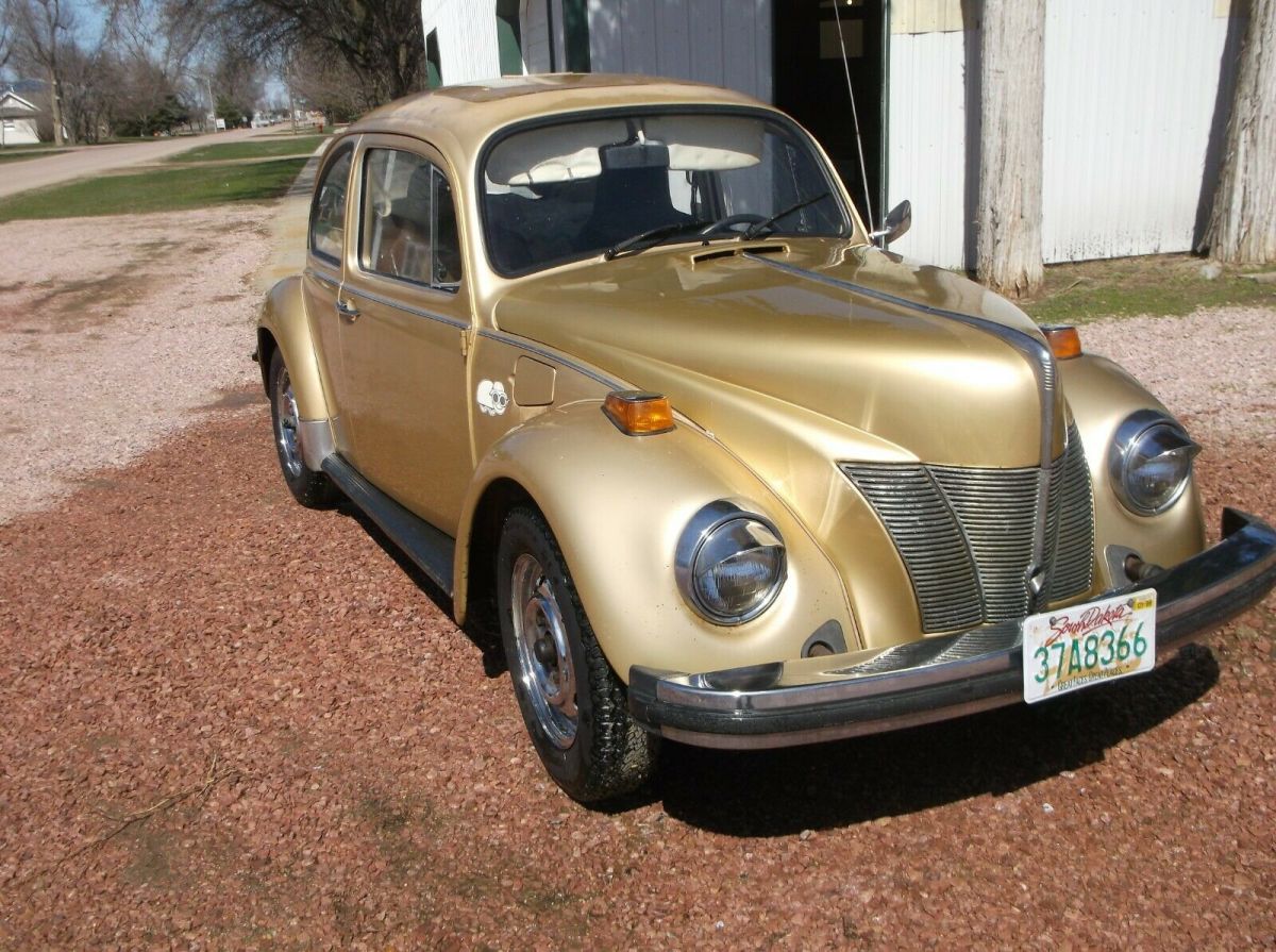 rare 1974 volkswagen sun bug---basic-- not super beetle!! no reserve