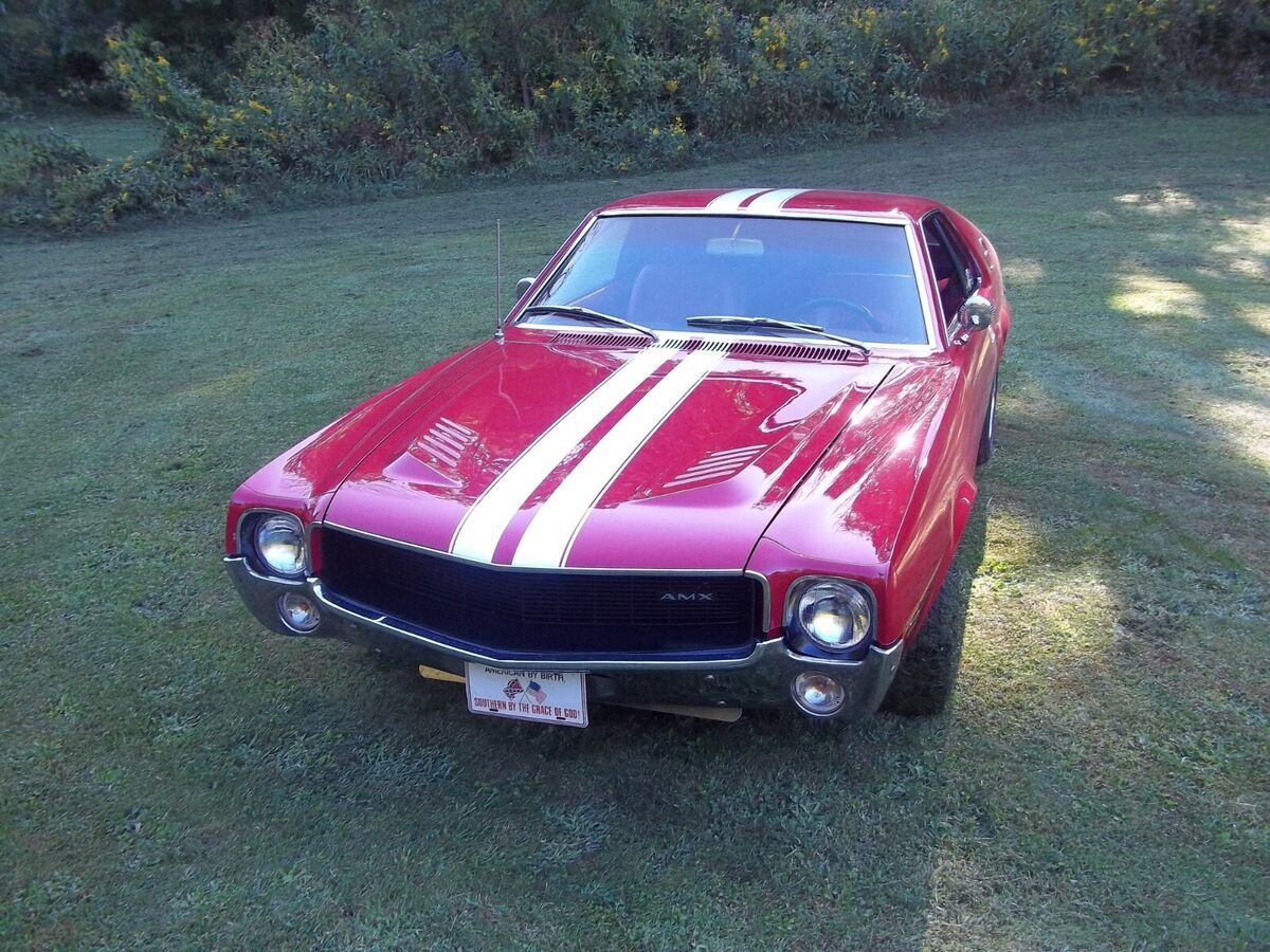 1968 amx. vin a8c397x239844, car id plate # 630